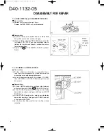 Предварительный просмотр 6 страницы Kenwood D40-1132-05 Service Manual