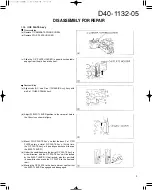 Предварительный просмотр 9 страницы Kenwood D40-1132-05 Service Manual