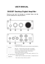 Kenwood D503BT User Manual предпросмотр