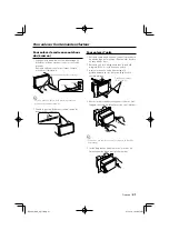 Предварительный просмотр 21 страницы Kenwood DDX-512 - DVD Player With LCD monitor Installation Manual