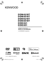 Preview for 1 page of Kenwood DDX3021 Instruction Manual