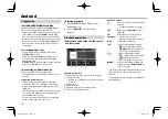 Preview for 20 page of Kenwood DDX4016BT Instruction Manual