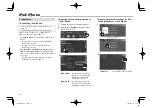 Preview for 22 page of Kenwood DDX4016BT Instruction Manual