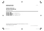 Kenwood DDX4018BT Instruction Manual preview