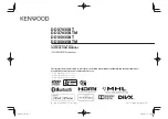 Kenwood DDX5035BT Instrucion Manual preview