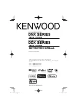 Preview for 1 page of Kenwood DDX5036 Instruction Manual