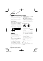 Preview for 4 page of Kenwood DDX5036 Instruction Manual