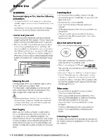 Предварительный просмотр 4 страницы Kenwood DDX516 Instruction Manual