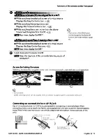 Предварительный просмотр 11 страницы Kenwood DDX516 Instruction Manual