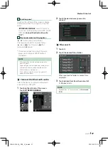 Preview for 37 page of Kenwood DDX5707S Instruction Manual