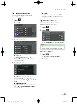 Preview for 41 page of Kenwood DDX5707S Instruction Manual