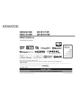 Kenwood DDX5901HD Instruction Manual preview