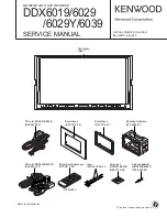 Preview for 1 page of Kenwood DDX6019 - DVD Player With LCD Monitor Service Manual