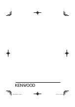 Preview for 72 page of Kenwood DDX6027 Installation Manual