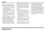 Preview for 96 page of Kenwood DDX6703S Instruction Manual