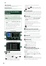 Предварительный просмотр 22 страницы Kenwood DDX6705S Instruction Manual