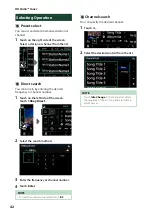 Предварительный просмотр 42 страницы Kenwood DDX6705S Instruction Manual