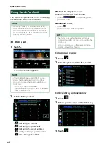 Предварительный просмотр 64 страницы Kenwood DDX6705S Instruction Manual