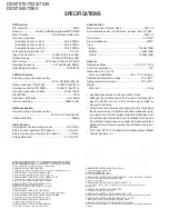 Preview for 88 page of Kenwood DDX7015 - Excelon - DVD Player Service Manual