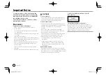 Preview for 2 page of Kenwood DDX7018BT Instruction Manual