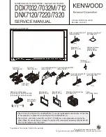 Предварительный просмотр 1 страницы Kenwood ddx712 - DVD Player With LCD monitor Service Manual