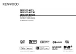 Kenwood DDX8016DABS Instruction Manual preview