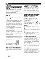 Preview for 4 page of Kenwood DDX8017 - Excelon - DVD Player Instruction Manual