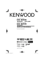 Preview for 1 page of Kenwood DDX8026BT Instruction Manual