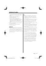 Preview for 3 page of Kenwood DDX8029 Installation Manual