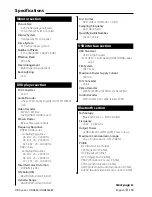 Preview for 119 page of Kenwood DDX8046BT Instruction Manual