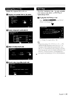 Предварительный просмотр 89 страницы Kenwood DDX812 - Excelon - DVD Player Instruction Manual