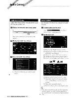 Предварительный просмотр 92 страницы Kenwood DDX812 - Excelon - DVD Player Instruction Manual