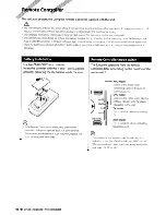 Предварительный просмотр 98 страницы Kenwood DDX812 - Excelon - DVD Player Instruction Manual