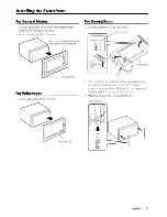 Предварительный просмотр 121 страницы Kenwood DDX812 - Excelon - DVD Player Instruction Manual