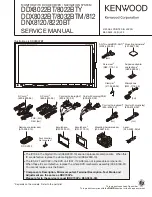Kenwood DDX812 - Excelon - DVD Player Service Manual preview