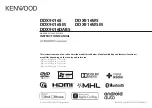 Preview for 1 page of Kenwood DDX9016DABS Instruction Manual