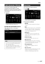 Предварительный просмотр 37 страницы Kenwood DDX9017BTS Instruction Manual