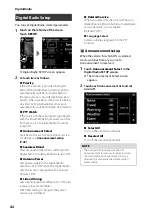 Предварительный просмотр 42 страницы Kenwood DDX9017BTS Instruction Manual