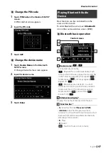 Предварительный просмотр 47 страницы Kenwood DDX9017BTS Instruction Manual