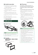 Preview for 87 page of Kenwood DDX9019DABS Instruction Manual