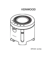 Preview for 1 page of Kenwood DF320 series Instruction Manual