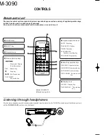 Preview for 4 page of Kenwood DM-3090 Service Manual