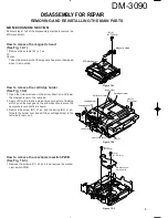Preview for 5 page of Kenwood DM-3090 Service Manual