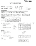 Preview for 31 page of Kenwood DM-3090 Service Manual