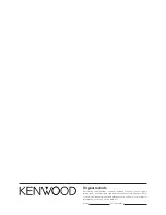 Preview for 56 page of Kenwood DM-5090 Instruction Manual