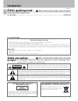 Preview for 2 page of Kenwood DM-9090 Instruction Manual