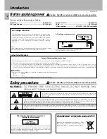 Предварительный просмотр 2 страницы Kenwood DM-S500 Instruction Manual