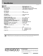 Preview for 52 page of Kenwood DM-S500 Instruction Manual