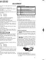 Preview for 6 page of Kenwood DM-S500 Service Manual