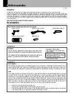 Preview for 6 page of Kenwood DM-SE7 Instruction Manual